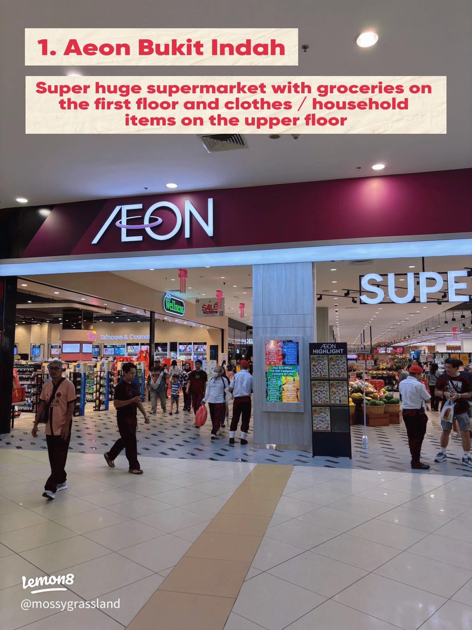 Aeon Mall Bukit Indah — Stores, Map & Hours | Occupi